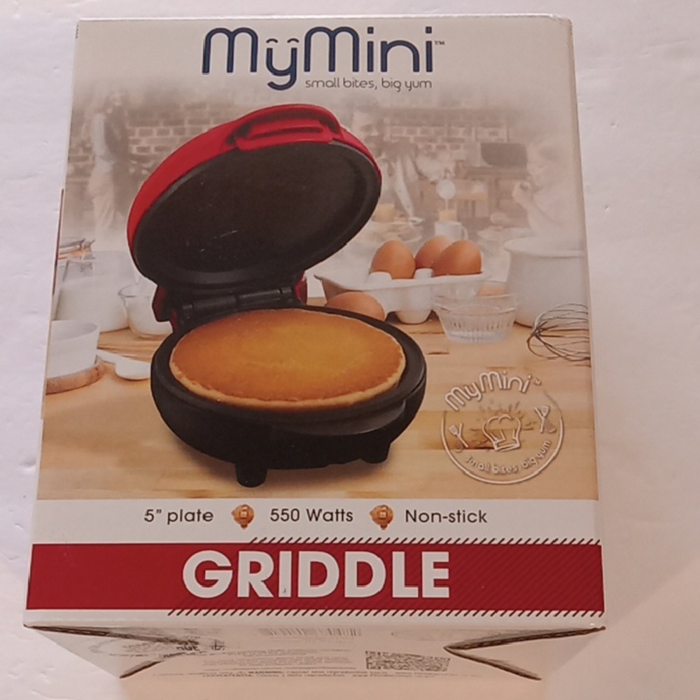 MyMini Red Compact Griddle